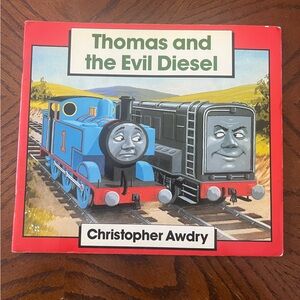 Thomas the Tank Engine kids book | vintage 1999 | Thomas and the Evil Diesel